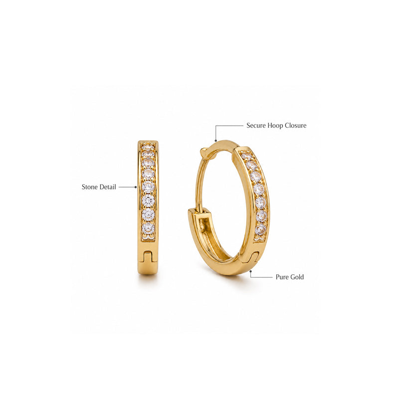 Veron Classic Gold-Stein-Creolen