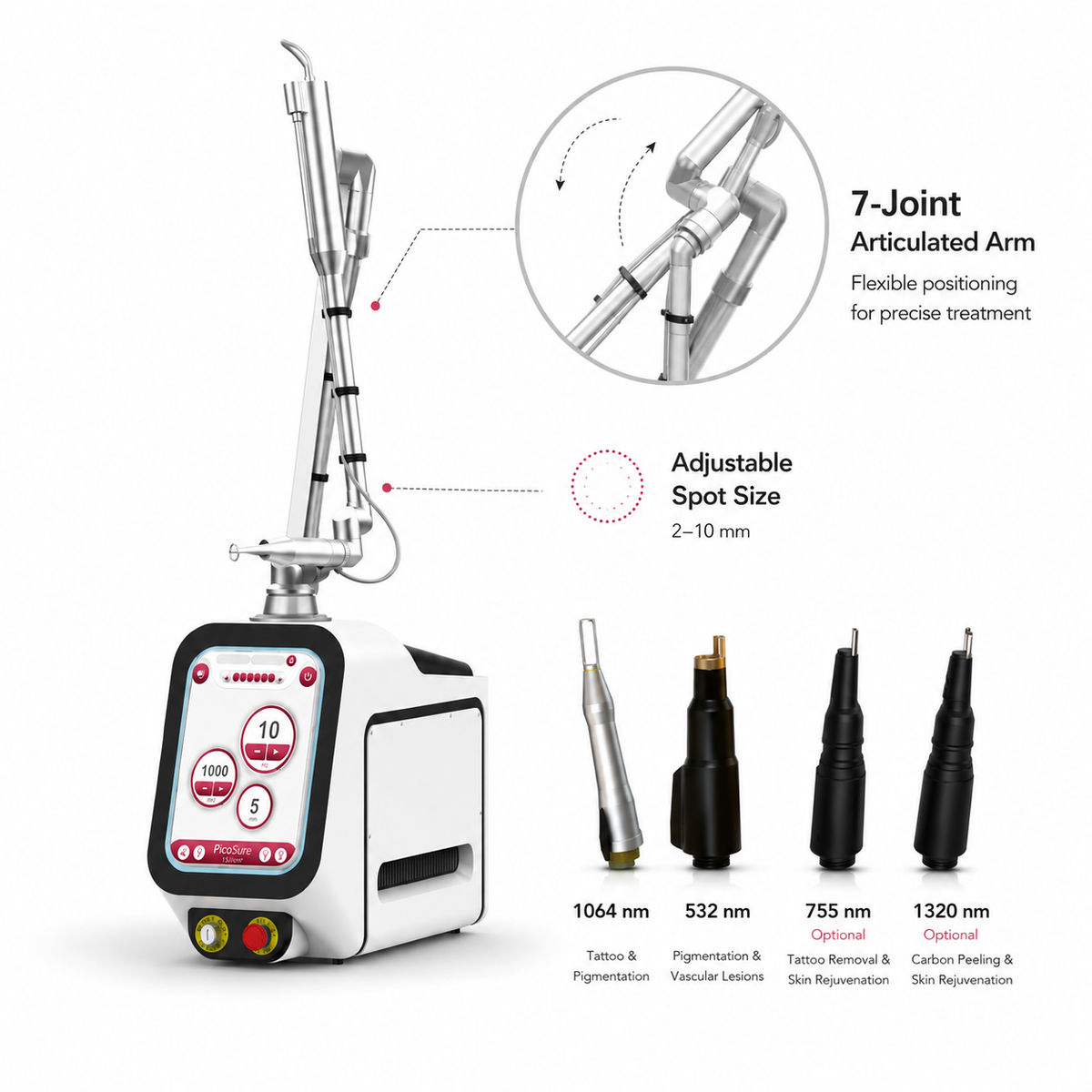 Portable Picosecond Laser System – Advanced Tattoo, Pigment & Skin Rejuvenation Device
