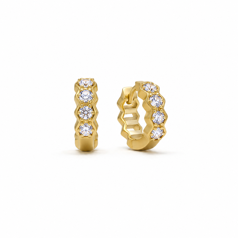 Veron Gold Spark Creolen