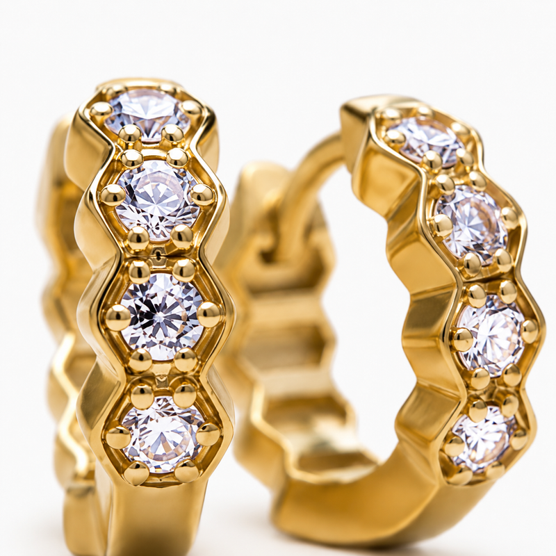 Veron Gold Spark Creolen